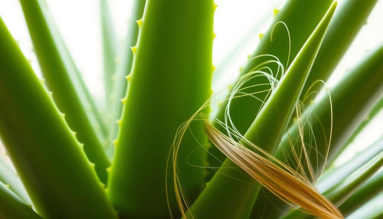 Aloe vera in haircare