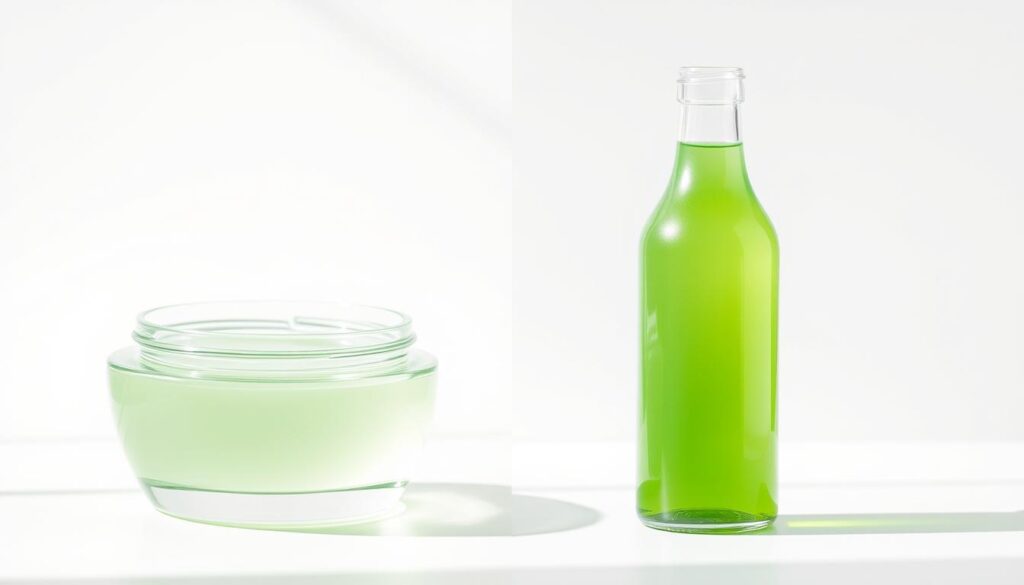 aloe vera gel vs juice for skin benefits