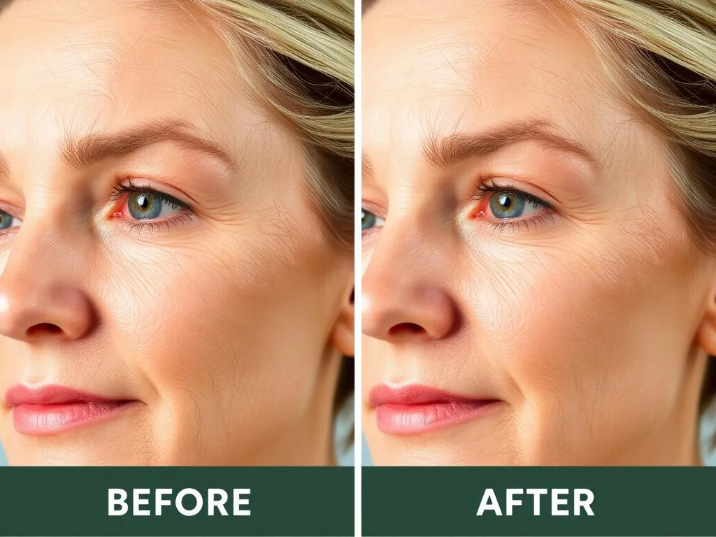Clinical results from Curaloe Anti-Wrinkle Renewal Cream study
