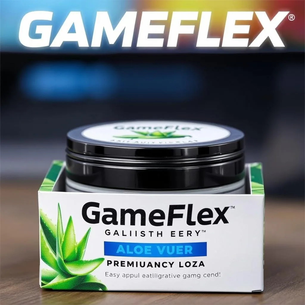GameFlex Aloe Recovery Cream for gamers