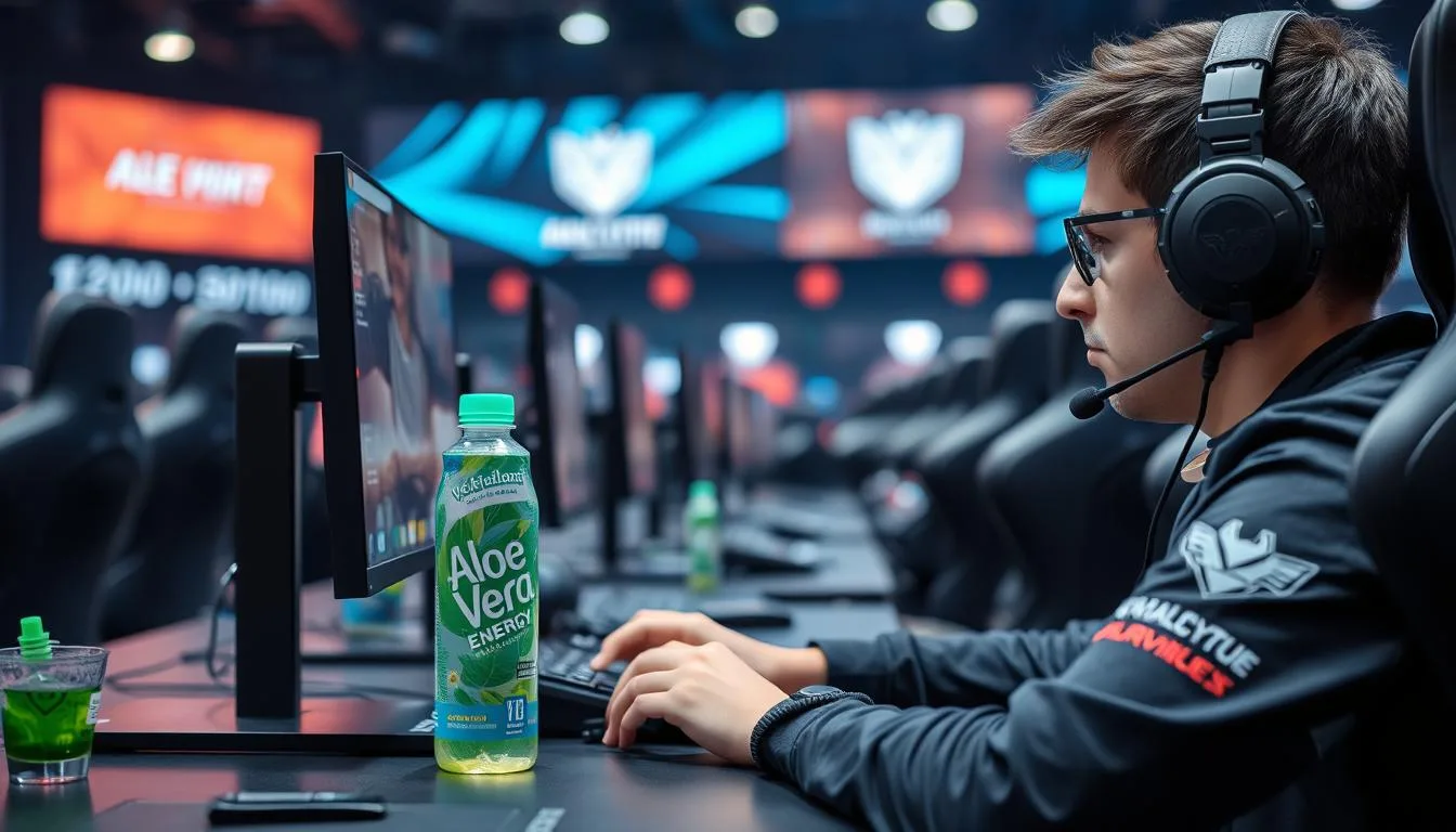 Aloe Vera in Esports: Gamers’ Secret Weapon for Focus and Hydration