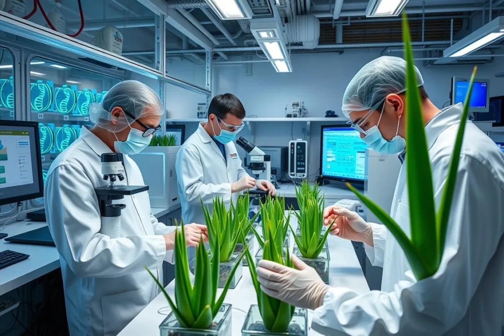 Scientists working on genetic modifications of Aloe Vera for enhanced space resilience