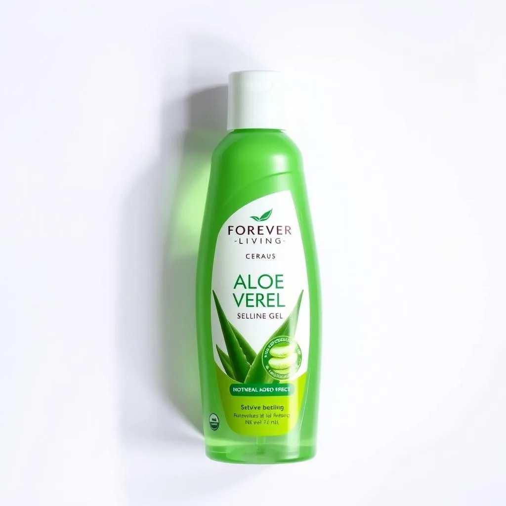 Bottle of Forever Living Aloe Vera Gel