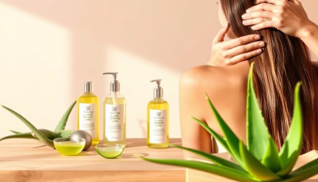aloe vera hair care routine