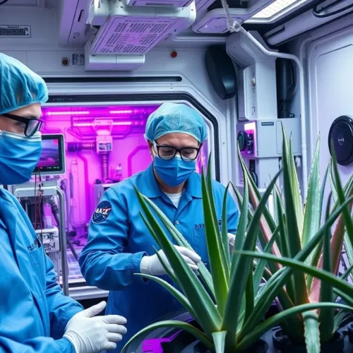Aloe Vera in Space Agriculture: NASA’s Zero-Gravity Experiments and Future Colony Applications
